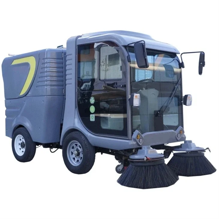 RONLON RLA1100 Best Quality Hot Selling Driving Type Electric Street Road Floor Sweeper