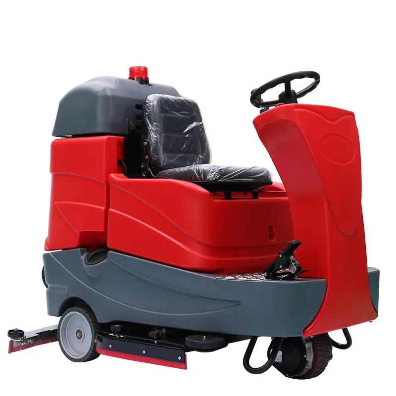 Industrial Ride On Floor Scrubber
